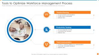 Tools To Optimize Workforce Management Process