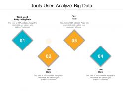 Tools used analyze big data ppt powerpoint presentation icon portfolio cpb