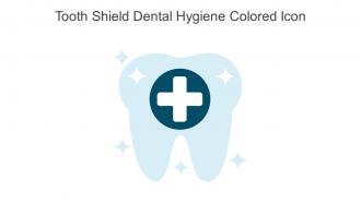 Tooth Shield Dental Hygiene Colored Icon In Powerpoint Pptx Png And Editable Eps Format