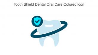 Tooth Shield Dental Oral Care Colored Icon In Powerpoint Pptx Png And Editable Eps Format