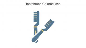 Toothbrush Colored Icon In Powerpoint Pptx Png And Editable Eps Format