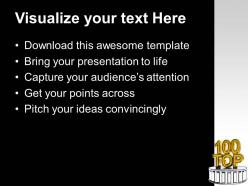 Top 100 best award winning podium powerpoint templates ppt themes and graphics 0213