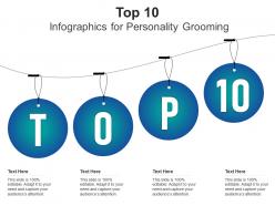 Top 10 for personality grooming infographic template