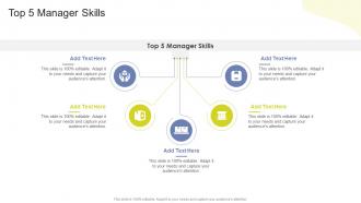 Top 5 Manager Skills In Powerpoint And Google Slides Cpb