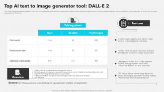 Top AI Text To Image Generator Tool Dall E AI Copywriting Tools AI SS V