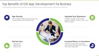 Top Benefits Of iOS App Development For Business Ppt Powerpoint Presentation Mockup