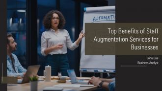 Top Benefits Of Staff Augmentation Services For Businesses PPT Slides AT