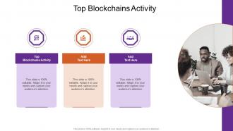 Top Blockchains Activity In Powerpoint And Google Slides Cpb