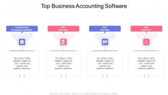Top Business Accounting Software In Powerpoint And Google Slides Cpb