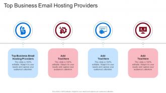 Top Business Email Hosting Providers In Powerpoint And Google Slides Cpb