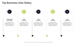 Top Business Jobs Salary In Powerpoint And Google Slides Cpb