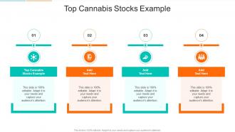 Top Cannabis Stocks Example In Powerpoint And Google Slides Cpb