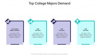 Top College Majors Demand In Powerpoint And Google Slides Cpb