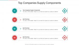 Top Companies Supply Components In Powerpoint And Google Slides Cpb