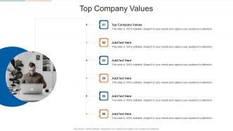 Top Company Values In Powerpoint And Google Slides Cpb