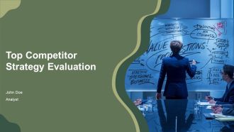 Top Competitor Strategy Evaluation PPT Structure AT