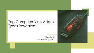 Top Computer Virus Attack Types Revealed PPT PowerPoint AT