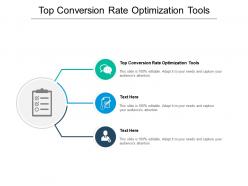 Top conversion rate optimization tools ppt powerpoint presentation summary clipart cpb