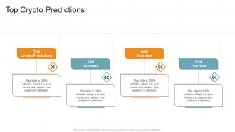 Top Crypto Predictions In Powerpoint And Google Slides Cpb
