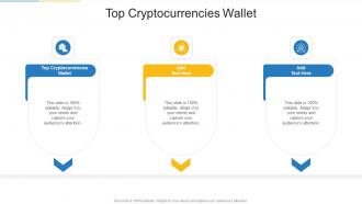 Top Cryptocurrencies Wallet In Powerpoint And Google Slides Cpb