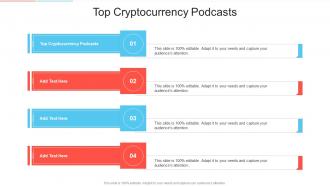 Top Cryptocurrency Podcasts In Powerpoint And Google Slides Cpb