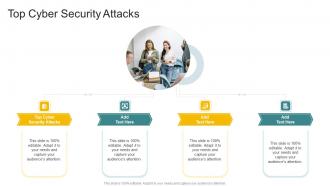 Top Cyber Security Attacks In Powerpoint And Google Slides Cpb