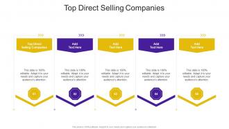 Top Direct Selling Companies In Powerpoint And Google Slides Cpb
