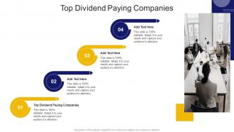 Top Dividend Paying Companies In Powerpoint And Google Slides Cpb