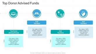 Top Donor Advised Funds In Powerpoint And Google Slides Cpb