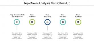 Top down analysis vs bottom up ppt powerpoint presentation icon visual aids cpb