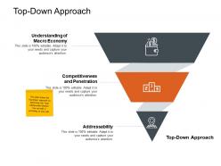 Top down approach ppt powerpoint presentation ideas master slide