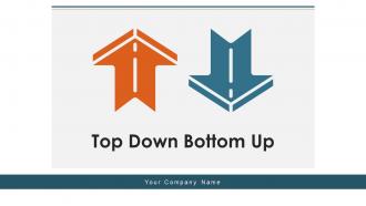 Top Down Bottom Up Powerpoint PPT Template Bundles