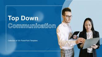 Top Down Communication Powerpoint Ppt Template Bundles