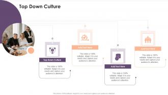 Top Down Culture In Powerpoint And Google Slides Cpb