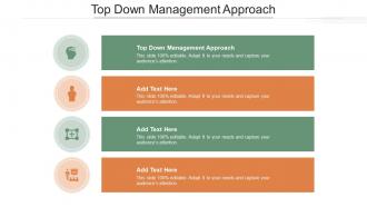 Top Down Management Approach In Powerpoint And Google Slides Cpb