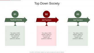 Top Down Society In Powerpoint And Google Slides Cpb