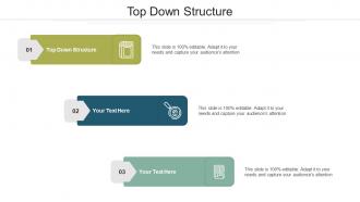 Top down structure ppt powerpoint presentation summary graphics template cpb