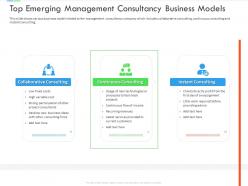 Top Emerging Management Consultancy Business S Inefficient Business