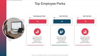 Top Employee Perks In Powerpoint And Google Slides Cpb