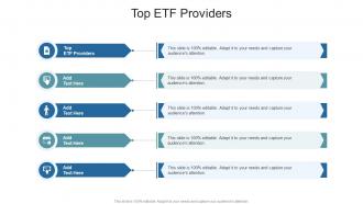 Top ETF Providers In Powerpoint And Google Slides Cpb