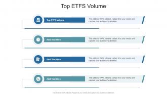 Top ETFS Volume In Powerpoint And Google Slides Cpb