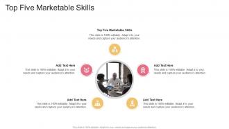 Top Five Marketable Skills In Powerpoint And Google Slides Cpb