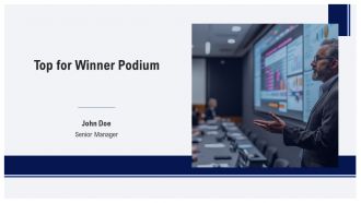 Top For Winner Podium PPT Outline AT