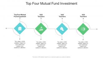 Top Four Mutual Fund Investment In Powerpoint And Google Slides Cpb