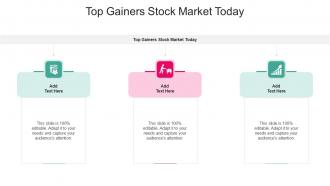 Top Gainers Stock Market Today In Powerpoint And Google Slides Cpb
