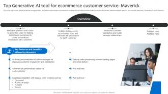 Top Generative Ai Tool For Ecommerce Customer Service Strategies For Using ChatGPT SS V