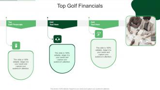 Top Golf Financials In Powerpoint And Google Slides Cpb