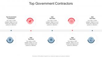 Top Government Contractors In Powerpoint And Google Slides Cpb