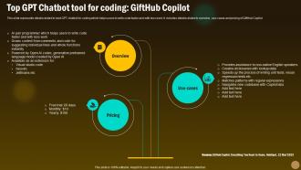 Top GPT Chatbot Tool For Coding Gifthub Copilot Revolutionizing Future With GPT ChatGPT SS V