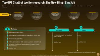 Top GPT Chatbot Tool For Research The New Bing Bing AI Revolutionizing Future With GPT ChatGPT SS V